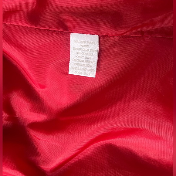 Charter Club Plaid Red Down Puffer Vest Women Size Medium - Picture 8 of 8